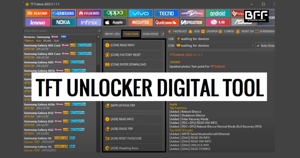 TFT Unlock Tool